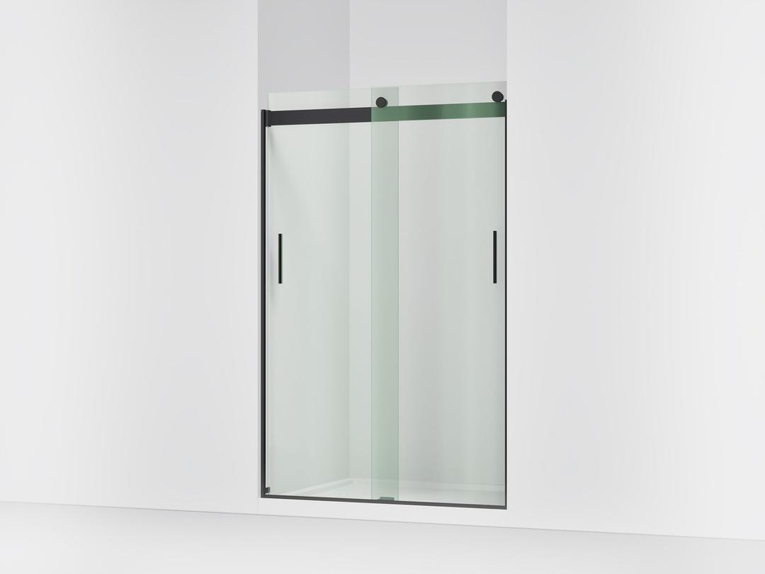 Kohler Levity Sliding Shower Door, 74'' H X 43-5/8 - 47-5/8'' W, with 1/4'' Thick Crystal Clear... by Kohler