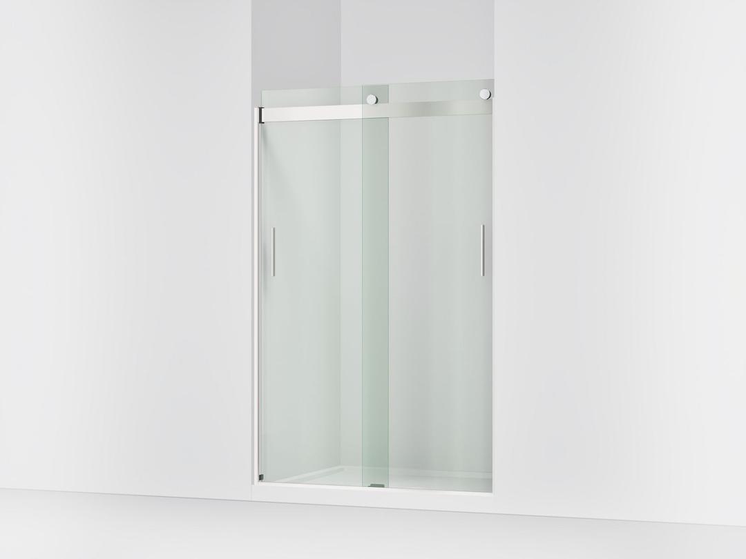 Kohler Levity Sliding Shower Door, 74'' H X 43-5/8 - 47-5/8'' W, with 1/4'' Thick Crystal Clear... by Kohler
