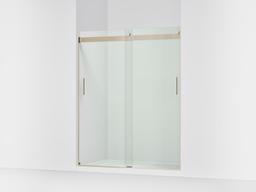 Kohler Levity Sliding Shower Door, 74'' H X 56-5/8 - 59-5/8'' W, with 1/4'' Thick Crystal Clear... - image 1