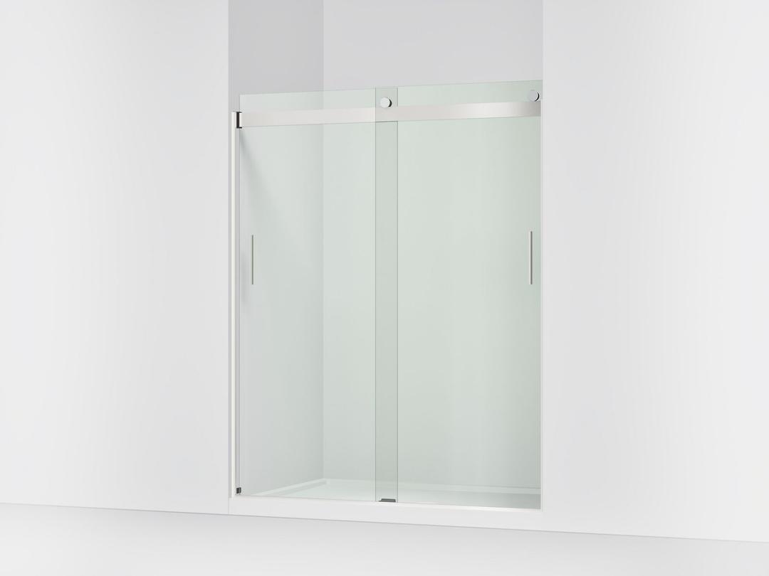 Kohler Levity Sliding Shower Door, 74'' H X 56-5/8 - 59-5/8'' W, with 1/4'' Thick Crystal Clear... by Kohler