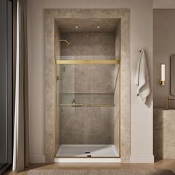 Kohler Levity Sliding Shower Door, 74'' H X 44-5/8 - 47-5/8'' W, with 1/4'' Thick Crystal Clear... - image 4