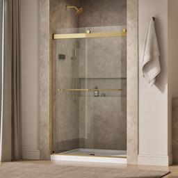 Kohler Levity Sliding Shower Door, 74'' H X 44-5/8 - 47-5/8'' W, with 1/4'' Thick Crystal Clear... - image 2