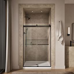 Kohler Levity Sliding Shower Door, 74'' H X 44-5/8 - 47-5/8'' W, with 1/4'' Thick Crystal Clear... - image 4