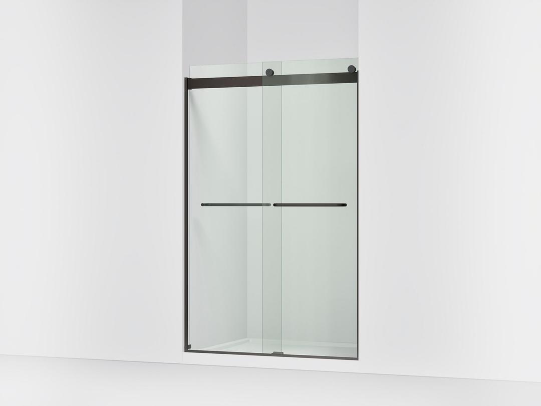 Kohler Levity Sliding Shower Door, 74'' H X 44-5/8 - 47-5/8'' W, with 1/4'' Thick Crystal Clear... by Kohler
