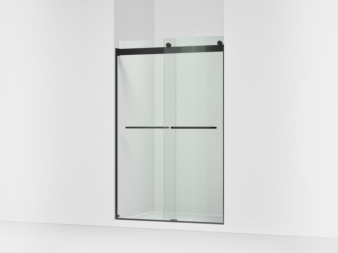 Kohler Levity Sliding Shower Door, 74'' H X 44-5/8 - 47-5/8'' W, with 1/4'' Thick Crystal Clear... by Kohler