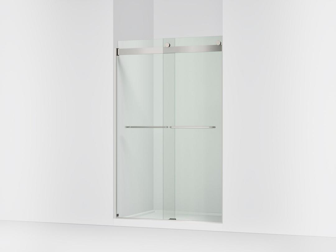Kohler Levity Sliding Shower Door, 74'' H X 44-5/8 - 47-5/8'' W, with 1/4'' Thick Crystal Clear... by Kohler