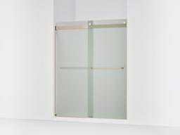 Kohler Levity Sliding Shower Door, 74'' H X 56-5/8 - 59-5/8'' W, with 1/4'' Thick Frosted Glass -... - image 1
