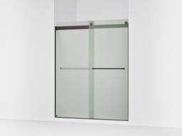 Kohler Levity Sliding Shower Door, 74'' H X 56-5/8 - 59-5/8'' W, with 1/4'' Thick Frosted Glass -... - image 1
