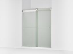 Kohler Levity Sliding Shower Door, 74'' H X 56-5/8 - 59-5/8'' W, with 1/4'' Thick Frosted Glass -... - image 1