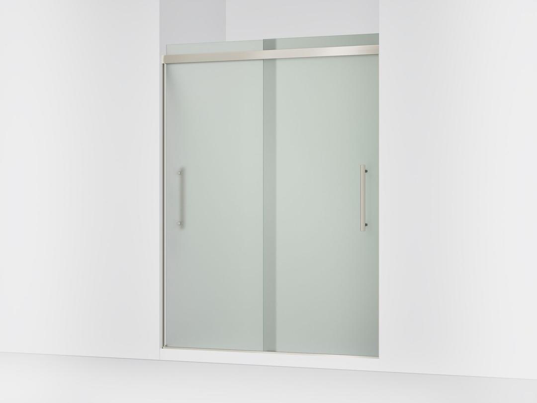 Kohler Pleat Frameless Sliding Shower Door, 79-1/16'' H X 54-5/8 - 59-5/8'' W, with 5/16'' Thick... by Kohler