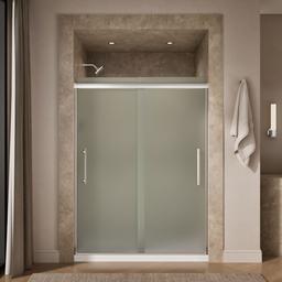 Kohler Pleat Frameless Sliding Shower Door, 79-1/16'' H X 54-5/8 - 59-5/8'' W, with 5/16'' Thick... - image 4