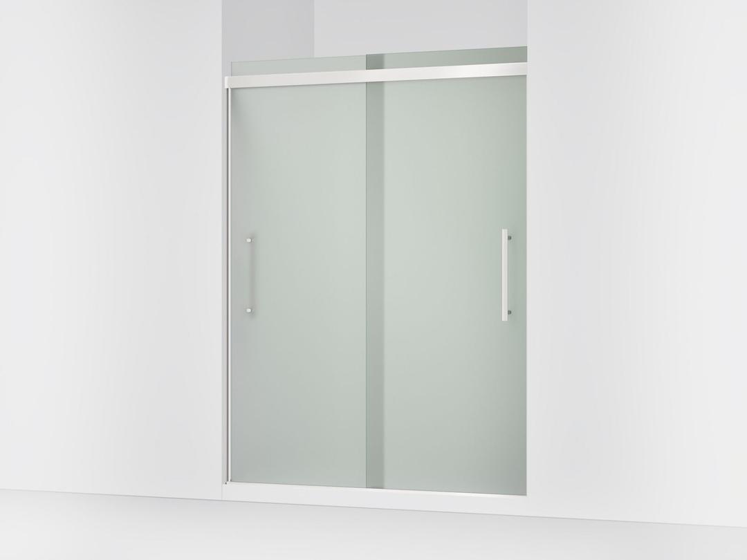 Kohler Pleat Frameless Sliding Shower Door, 79-1/16'' H X 54-5/8 - 59-5/8'' W, with 5/16'' Thick... by Kohler
