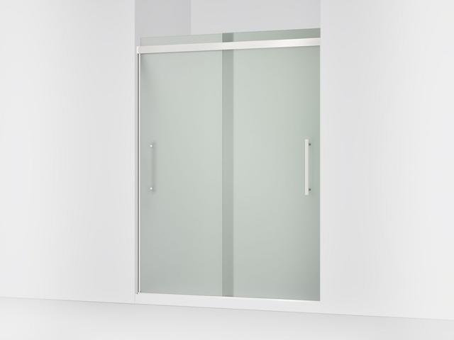 Kohler Pleat Frameless Sliding Shower Door, 79-1/16'' H X 54-5/8 - 59-5/8'' W, with 5/16'' Thick...