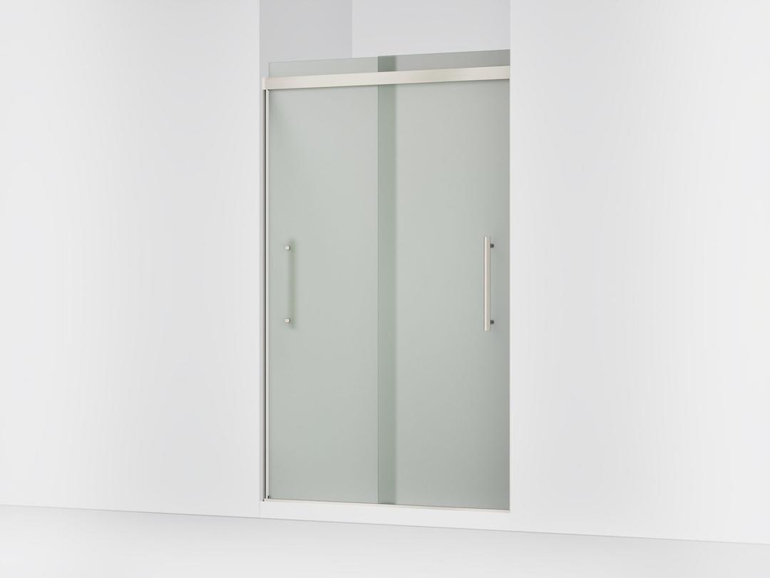 Kohler Pleat Frameless Sliding Shower Door, 79-1/16'' H X 44-5/8 - 47-5/8'' W, with 5/16'' Thick... by Kohler
