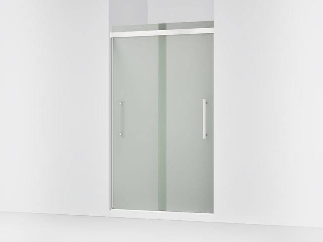 Kohler Pleat Frameless Sliding Shower Door, 79-1/16'' H X 44-5/8 - 47-5/8'' W, with 5/16'' Thick...