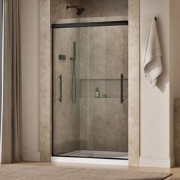 Kohler Pleat Frameless Sliding Shower Door, 79-1/16'' H X 44-5/8 - 47-5/8'' W, with 5/16'' Thick... - image 2