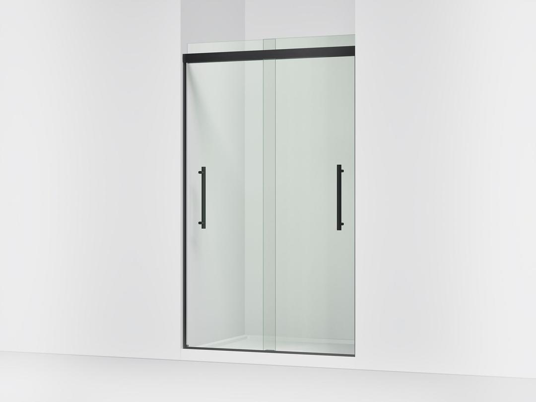 Kohler Pleat Frameless Sliding Shower Door, 79-1/16'' H X 44-5/8 - 47-5/8'' W, with 5/16'' Thick... by Kohler