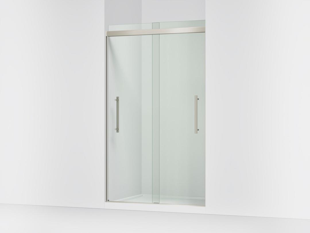 Kohler Pleat Frameless Sliding Shower Door, 79-1/16'' H X 44-5/8 - 47-5/8'' W, with 5/16'' Thick... by Kohler