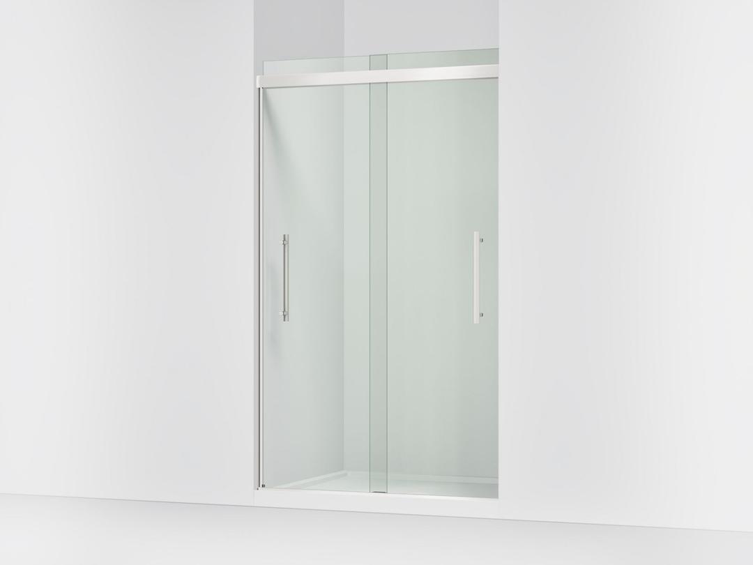Kohler Pleat Frameless Sliding Shower Door, 79-1/16'' H X 44-5/8 - 47-5/8'' W, with 5/16'' Thick... by Kohler