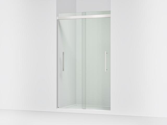 Kohler Pleat Frameless Sliding Shower Door, 79-1/16'' H X 44-5/8 - 47-5/8'' W, with 5/16'' Thick...