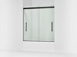 Kohler | Pleat | Sliding Shower Door - Matte Black - image 1