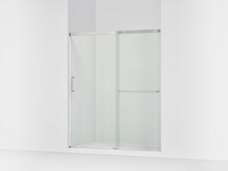 Elate Sliding shower door, 70-1/2'' H x 56-1/4 - 59-5/8'' W, with 1/4'' thick Crystal Clear glass - Matte Nickel - image 1