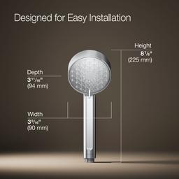 Awaken G90 Four-function handshower, 2.5 gpm - image 3