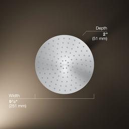 Awaken 10'' single-function rainhead, 1.75 gpm - image 3