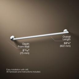 Components 30'' towel bar - image 3