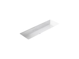 Verticyl 42-1/2'' rectangular undermount bathroom sink - image 1