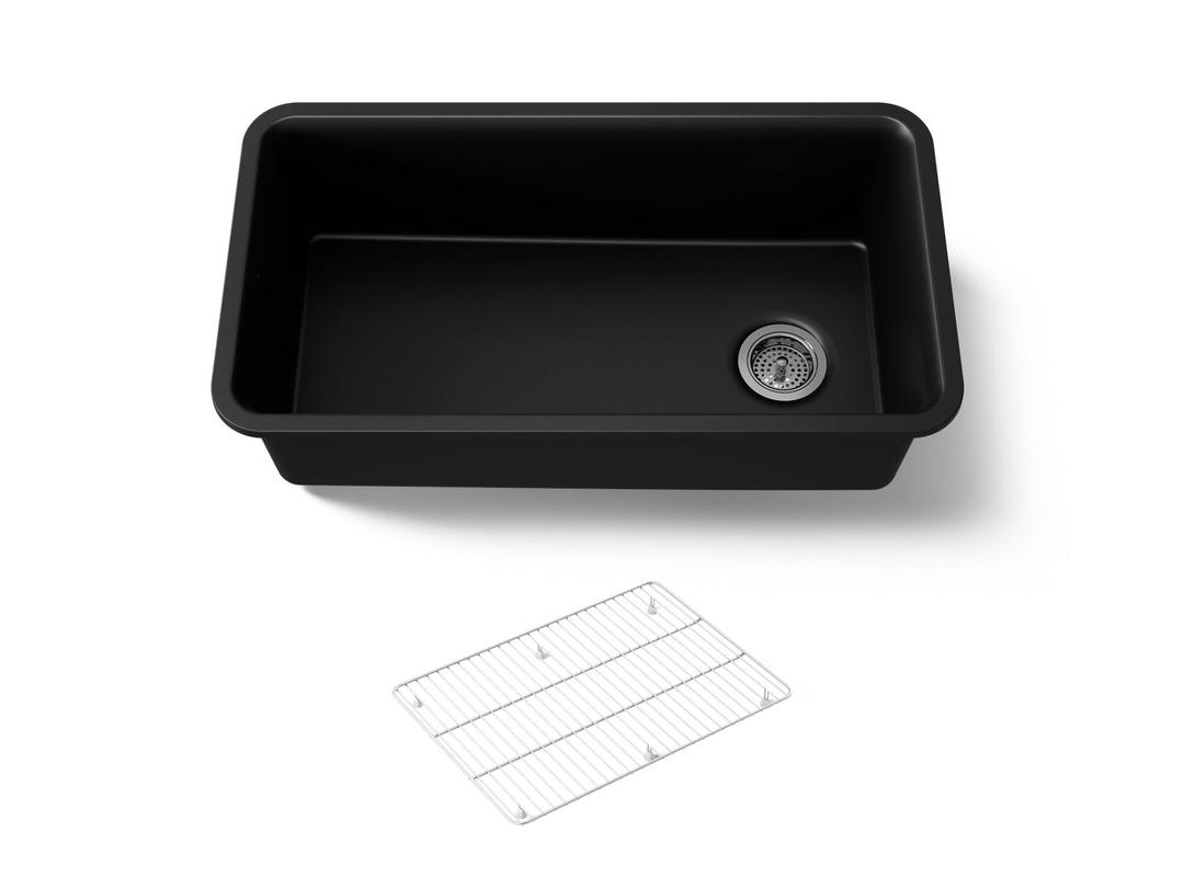 Cairn 33-1/2'' undermount single-bowl kitchen sink by Kohler