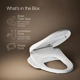 PureWash E590 Elongated bidet toilet seat - image 6