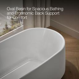Ceric 60'' x 29'' freestanding bath - image 8