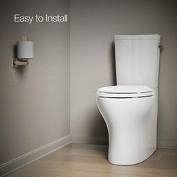 Dual-flush trip lever, right hand - Vibrant Brushed Nickel - image 4