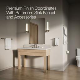 Dual-flush trip lever, right hand - Vibrant Brushed Nickel - image 2