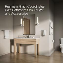 Dual-flush trip lever, left hand - Polished Chrome - image 4