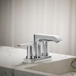 Centerset bathroom sink faucet, 1.2 gpm - image 1