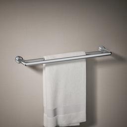 Kohler Kumine 24'' Double Towel Bar - Polished Chrome - image 2