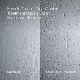 80-7/8'' H sliding shower door with 3/8''-thick glass - image 2