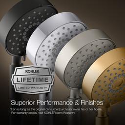 14 Contemporary Round Rain Showerhead - image 15