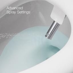 PureWash E880 Round-front bidet toilet seat with remote control - image 10