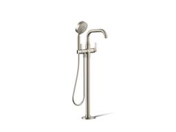 CastiaE by Studio McGee Floor-mount bath filler trim with handshower - image 4