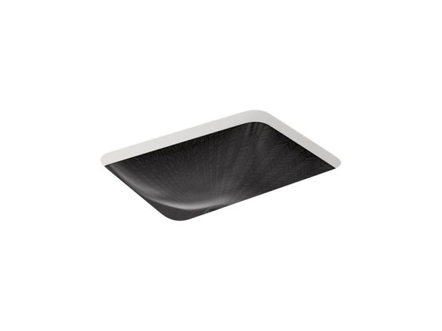 SartorialE Herringbone Caxton 20'' rectangular undermount bathroom sink