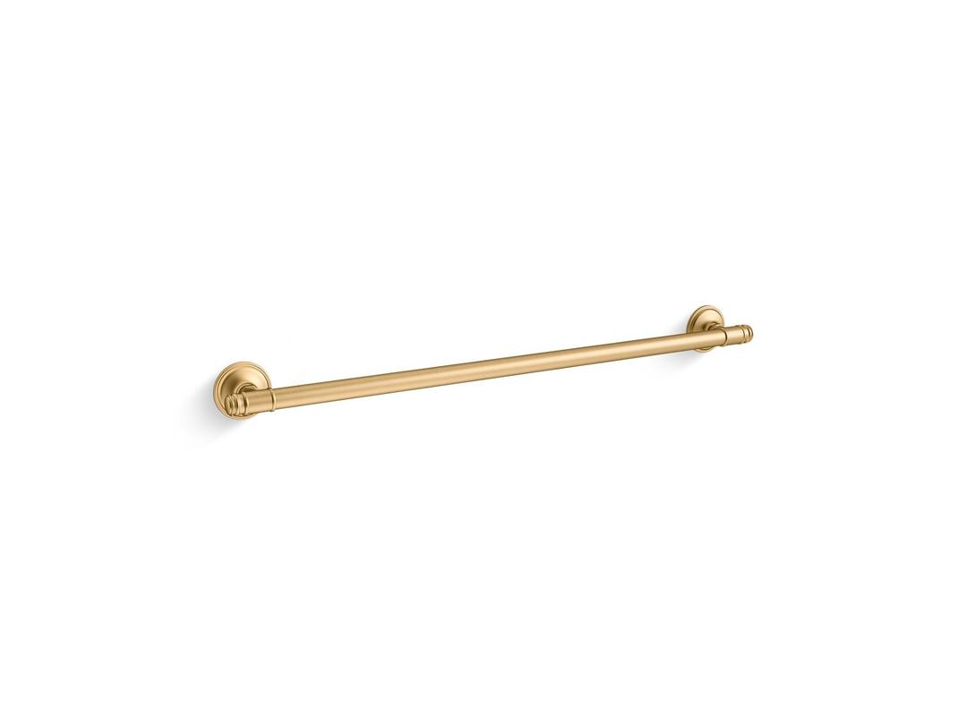 Eclectic 36'' grab bar - Vibrant Brushed Moderne Brass by Kohler