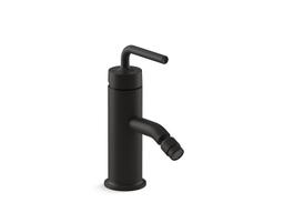 Kohler Purist Horizontal Swivel Spray Aerator Bidet Faucet With Straight Lever Handle - - Matte B... - image 1