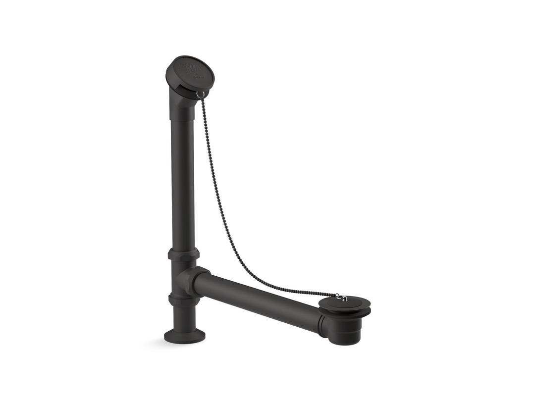 AntiqueE Bath drain, chain and rubber stopper by Kohler