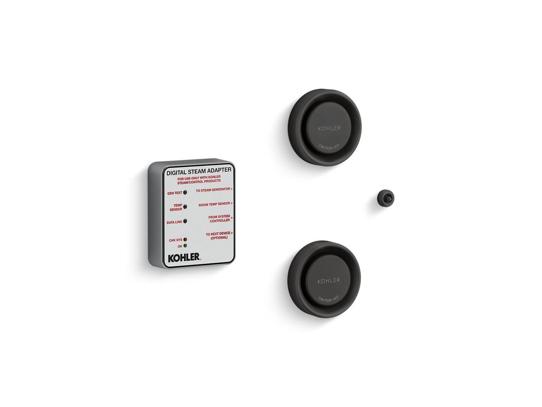 Invigoration Series Tandem digital steam adapter kit by Kohler
