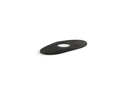 Escutcheon plate, 6'' - Matte Black - image 1