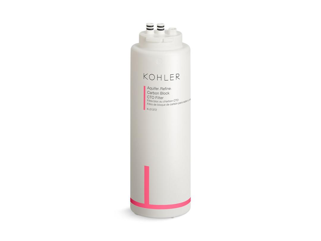 Aquifer Refine Carbon block CTO replacement filter by Kohler