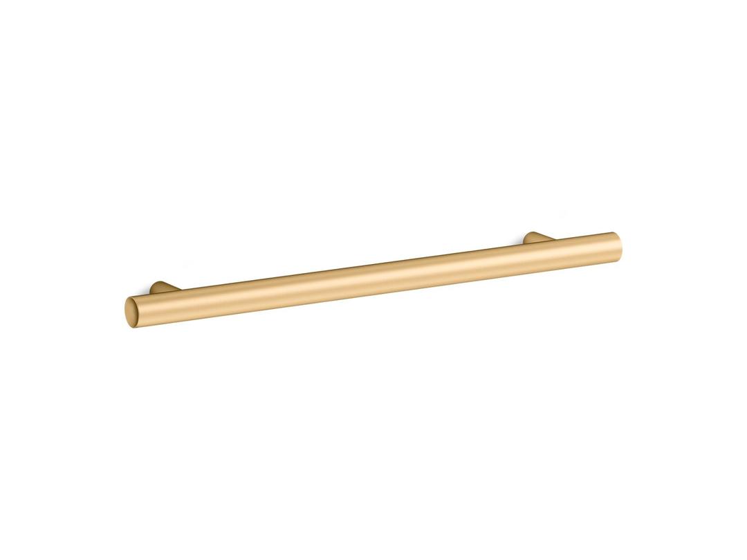 Kohler Purist 7'' Cabinet Pull - Vibrant Brushed Moderne Brass by Kohler